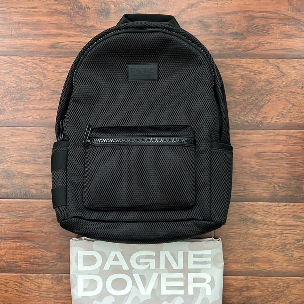 Dagne Dover Mesh Backpack Large - Onyx Black